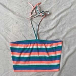 Neon Striped Tank